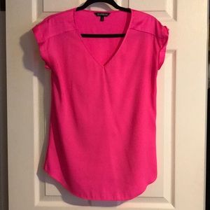 Express V Neck Blouse- Small